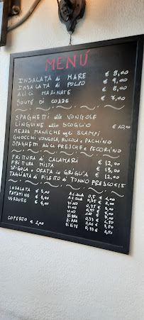 Trattoria SaraCeni à Pineto carte