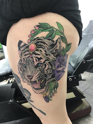Explore small stitch tattoo ideas, creative tattoo ideas in Omaha, available at Revolution Studios tattoo