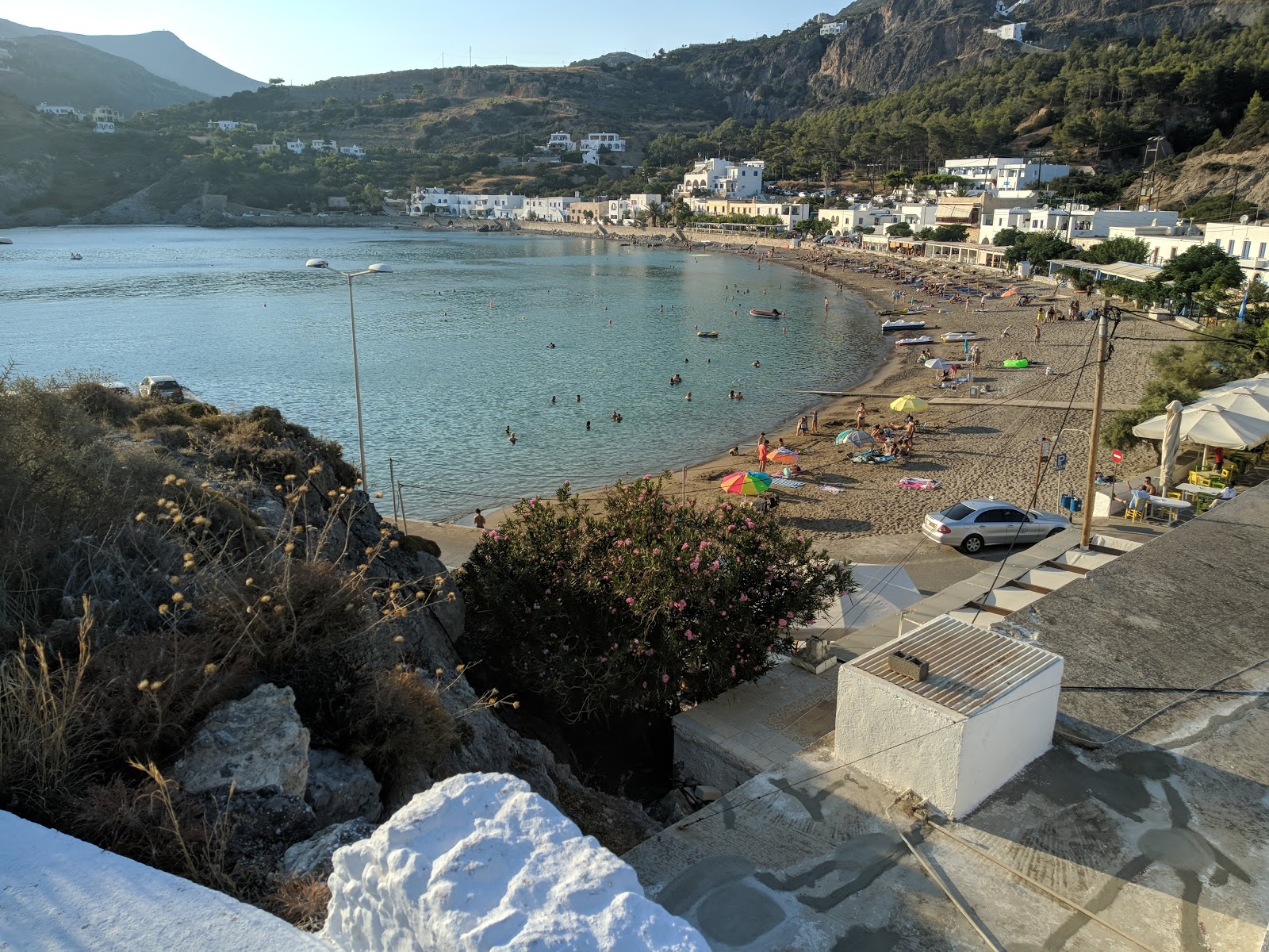 Foto di Paralia Kapsali - luogo popolare tra gli intenditori del relax