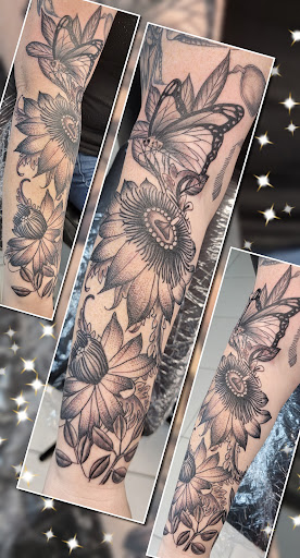 Explore rock lee tattoo ideas, creative tattoo ideas in Saint Petersburg, available at Edens Apple Tattoos and Piercings