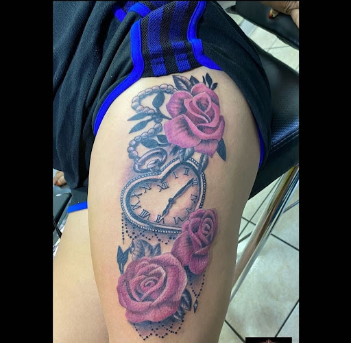 Explore tactical tattoo ideas, creative tattoo ideas in Abington, available at Tattoo Galaxy (Abington) Piercing and Custom Tattoos