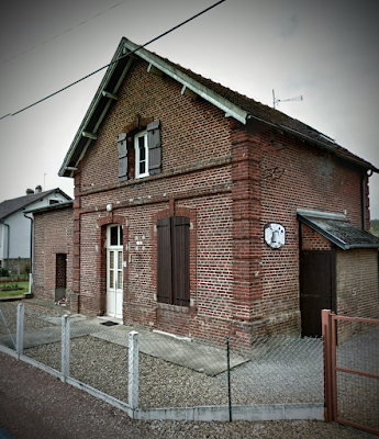 Ancienne gare de Berthecourt (Oise) à Berthecourt