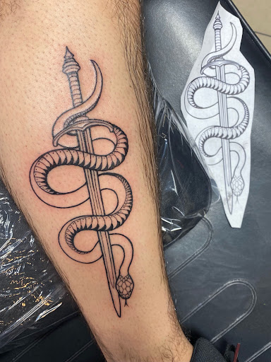 Explore small bts tattoo ideas, creative tattoo ideas in Sarasota, available at SEVEN SINS Tattoo Studio