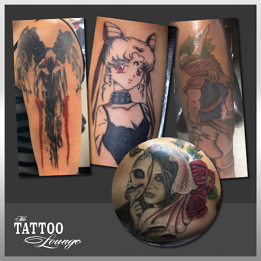 Explore female neck tattoo ideas, creative tattoo ideas in Mesa, available at The Tattoo Lounge