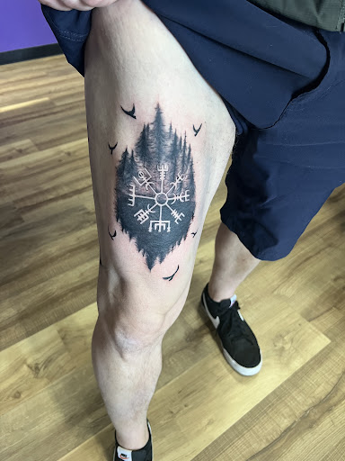 Explore jolly roger tattoo ideas, creative tattoo ideas in Overland Park, available at Talent Tattoo And Body Piercing