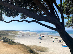 Te Arai Beach'in fotoğrafı düz ve uzun ile birlikte