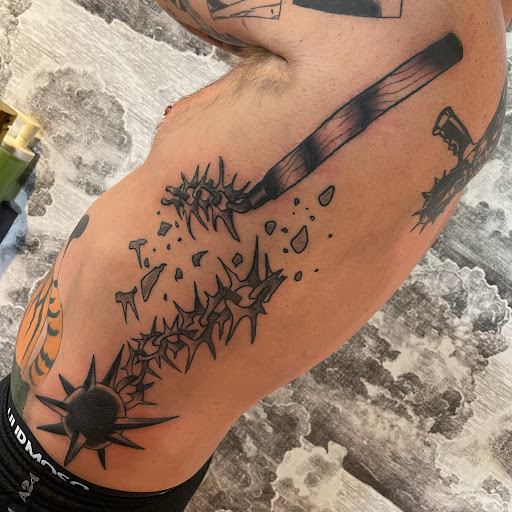 Explore mac miller tattoo ideas, creative tattoo ideas in Buffalo, available at True Gloom Tattoo Studio
