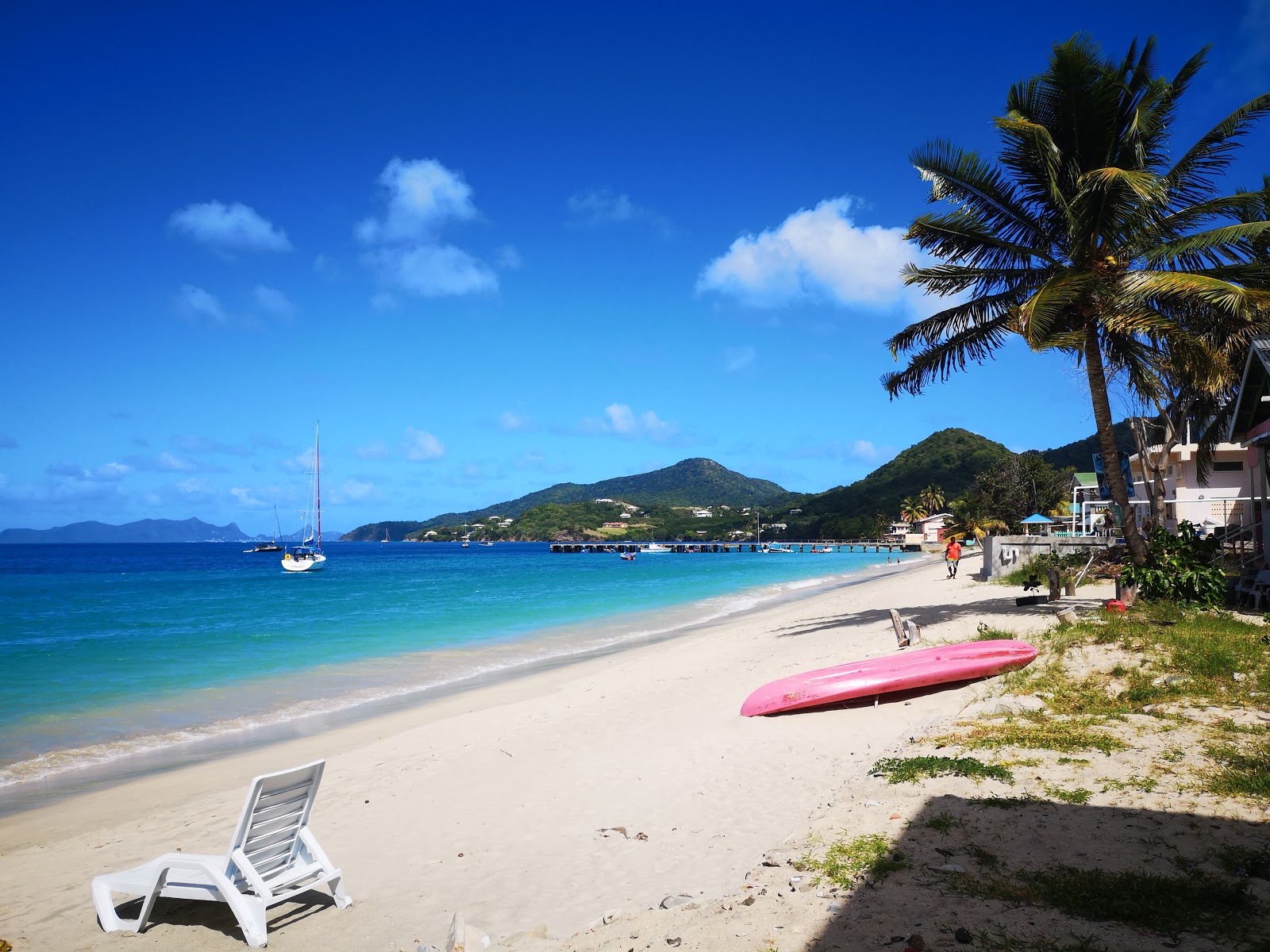 Foto de Carriacou beach com areia bege superfície