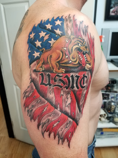 Explore neck tattoo ideas, creative tattoo ideas in Georgetown, available at Body Art Tattoos