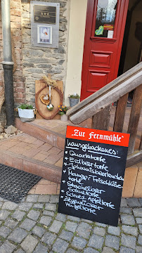 Menu / carte de Zur Fernmühle à Ziegenrück