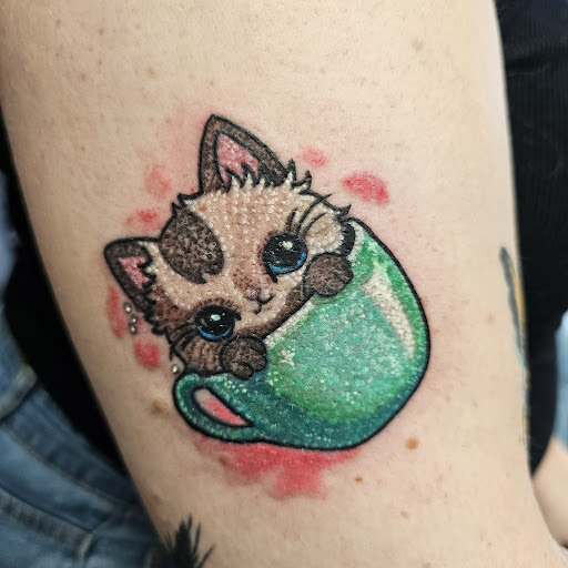 Explore houston texas tattoo ideas, creative tattoo ideas in Traverse City, available at Pinups & Needles