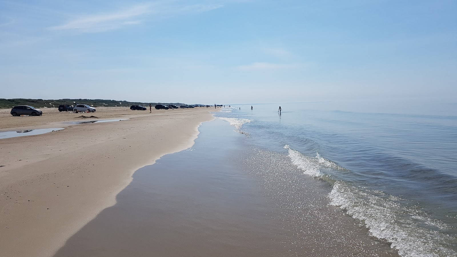 Foto av Gronhoj Beach beläget i naturområde