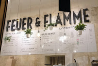 FEUER & FLAMME à Cologne menu