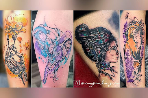 Explore donnie darko tattoo ideas, creative tattoo ideas in Casper, available at Luna & Lotus Amethyst Ink Angie Kay