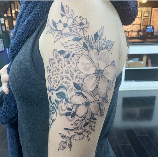 Explore sick tattoo ideas for men, creative tattoo ideas in Spring, available at Noble Street Tattoo Parlour