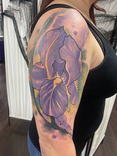 Explore heart tattoo cover up ideas, creative tattoo ideas in Sullivan, available at Double Time Tattoo