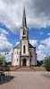 Église De La Nativité De La Vierge Logo, Nommern, Luxembourg, Church