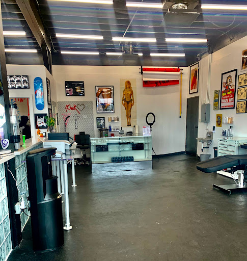 Explore snowmobile tattoo ideas, creative tattoo ideas in Los Angeles, available at KINK Tattoo