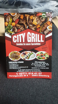 City grill à Dillenburg menu