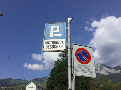 Parkplatz für Victorinox Kunden