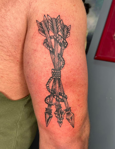 Explore tattoo ideas shoulder, creative tattoo ideas in Broxton, available at Seratonin Tattoo Parlor