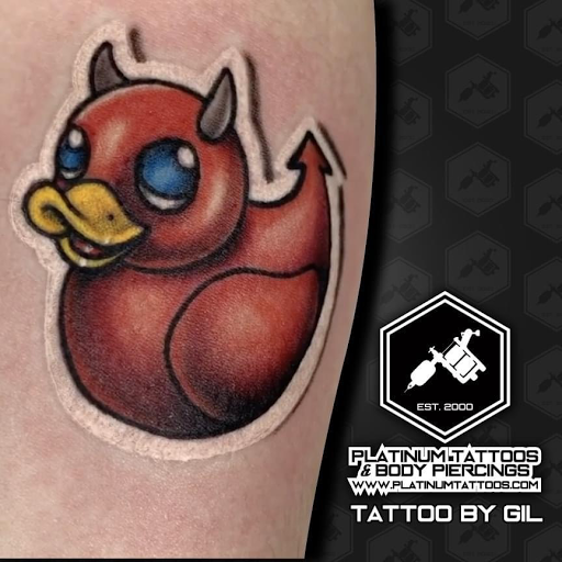 Explore female neck tattoo ideas, creative tattoo ideas in San Antonio, available at Platinum Tattoos & Piercings