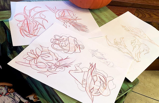 Explore 1983 tattoo ideas, creative tattoo ideas in Edinboro, available at Tattarrattat Body Art Studio