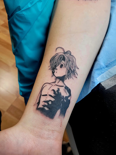 Explore tattoos cover up ideas, creative tattoo ideas in Benton, available at Spectrum Tattoo