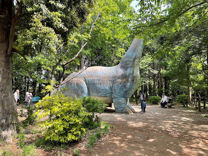 恐竜のすべり台
