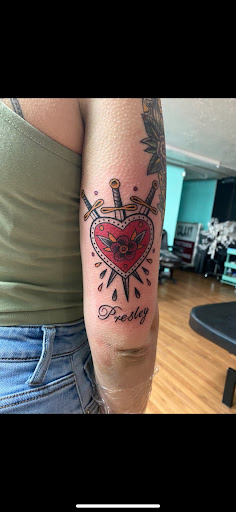 Explore mens religious tattoo ideas, creative tattoo ideas in Houston, available at Orlandos Tattoo Studio