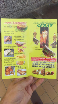 Pizzas à emporter Big Pizza à Loano - menu / carte