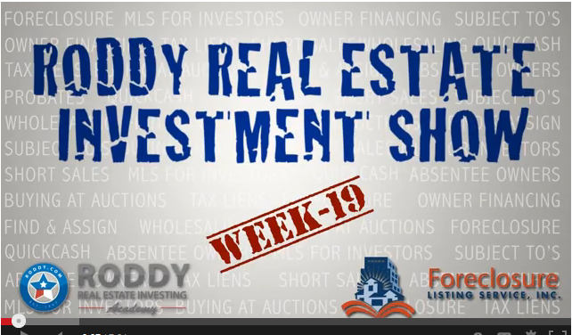 George Roddy Jr. - real estate investor, trainer