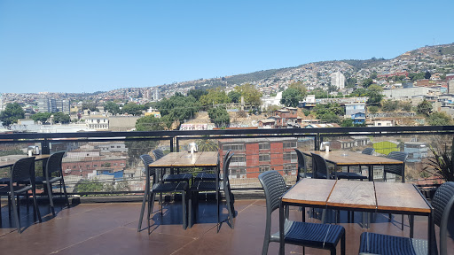 Terraces with music in Valparaiso