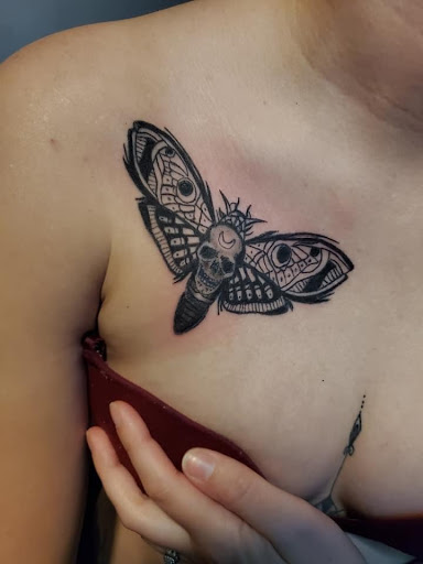 Explore heaven tattoo ideas, creative tattoo ideas in Richmond, available at Black Market Studios