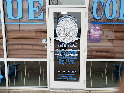 Tattoo Shop «Blue Collar Tattoo», reviews and photos, 14421 Wallin Dr, Plainfield, IL 60544, USA