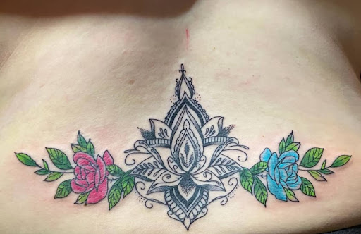 Explore abstract tattoo ideas for women, creative tattoo ideas in Mesa, available at Ranger Tattoo & Piercing