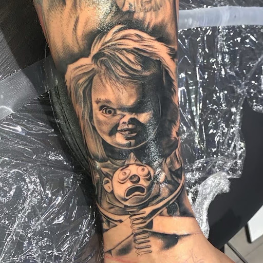 Explore wild idea tattoo, creative tattoo ideas in La Habra, available at Raining Ink Tattoo Studio