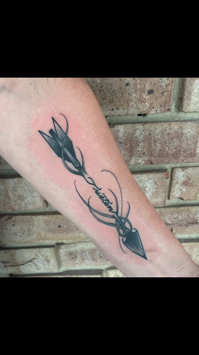 Explore tattoo cross ideas for men, creative tattoo ideas in Tallmadge, available at Killjoy tattoo