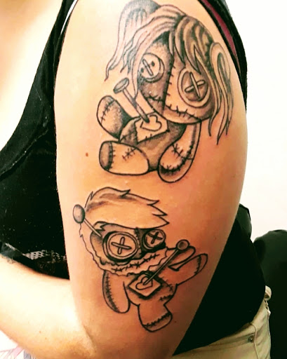 Explore cute dog tattoos ideas, creative tattoo ideas in Egg Harbor Township, available at Dreamline Ink Tattoo