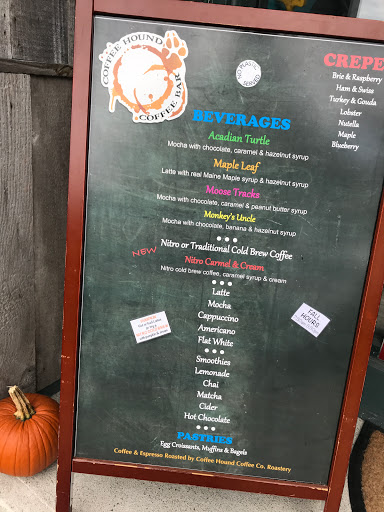 Cafe «Coffee Hound Coffee Bar», reviews and photos, 27 Main St B, Bar Harbor, ME 04609, USA