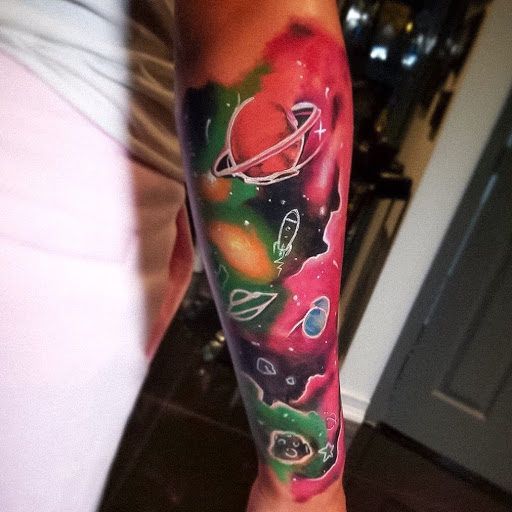 Explore disney tattoo ideas, creative tattoo ideas in New York, available at Red Baron Ink Tattoo and Piercing