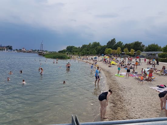 Strand am Pegelturm