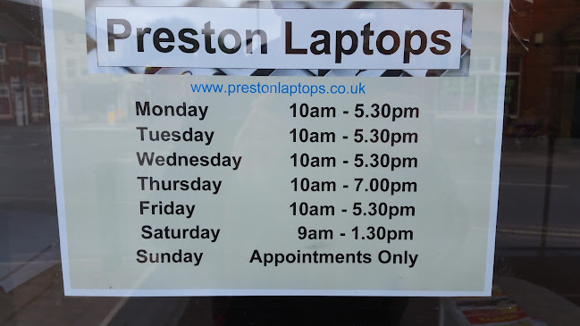 Reviews of Preston Laptops in Preston - Computer store