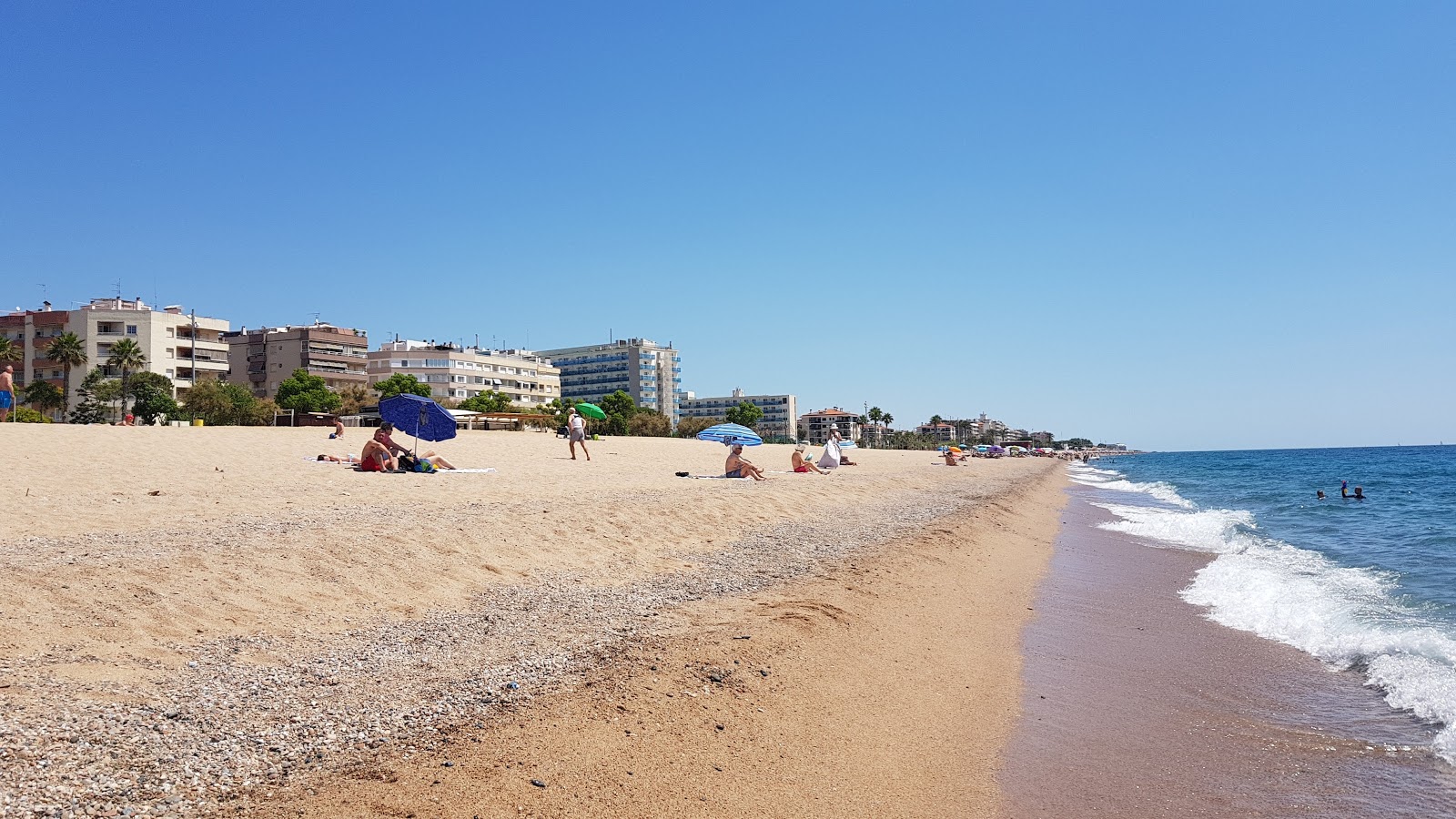 Foto di Platja dels Gossos con molto pulito livello di pulizia