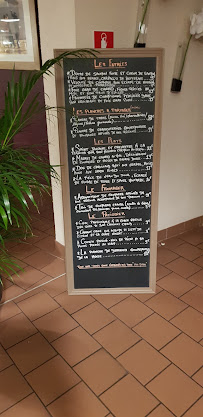 Carte du Restaurant Auberge la Herse à Bonneval