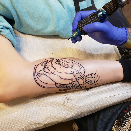 Explore terrible tattoo ideas, creative tattoo ideas in Tea, available at Red Arbor Tattoo