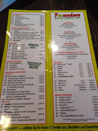 Restaurant italien Pomodoro à Stuhr (la carte)