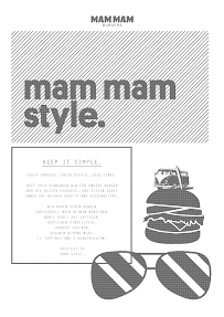 MAM-MAM Burger à Würzburg menu