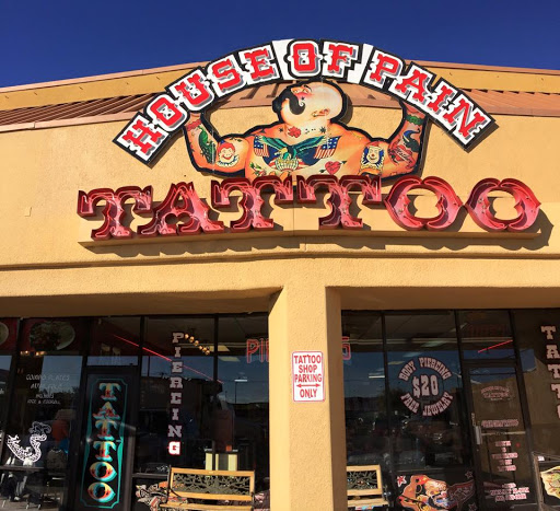 Tattoo Shop «House of Pain Tattoo», reviews and photos, 11335 Montwood Dr, El Paso, TX 79936, USA