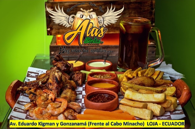 Opiniones de Alas Bielas Restaurante Café Bar en Loja - Restaurante